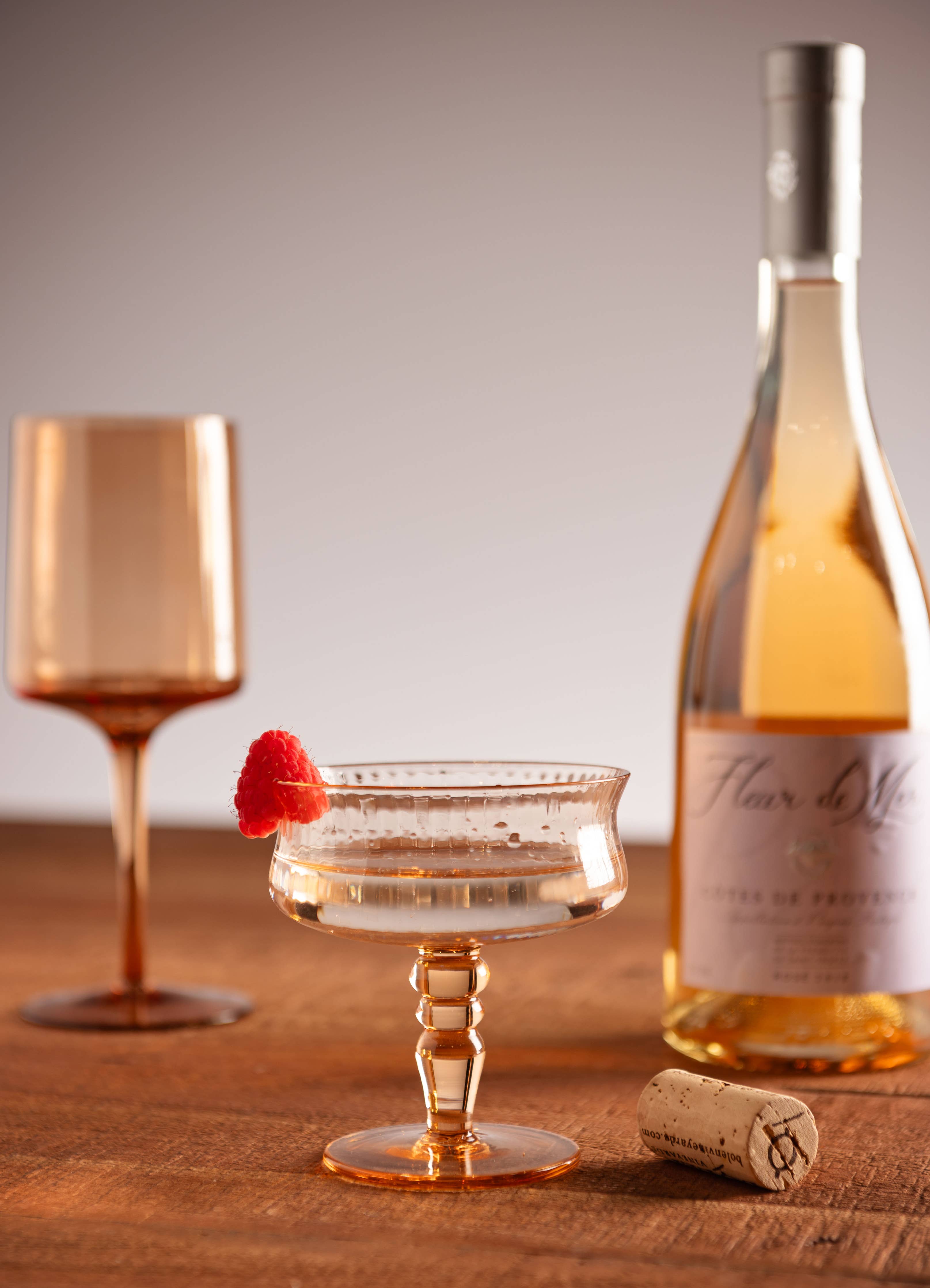 Vintage Coupe Glass