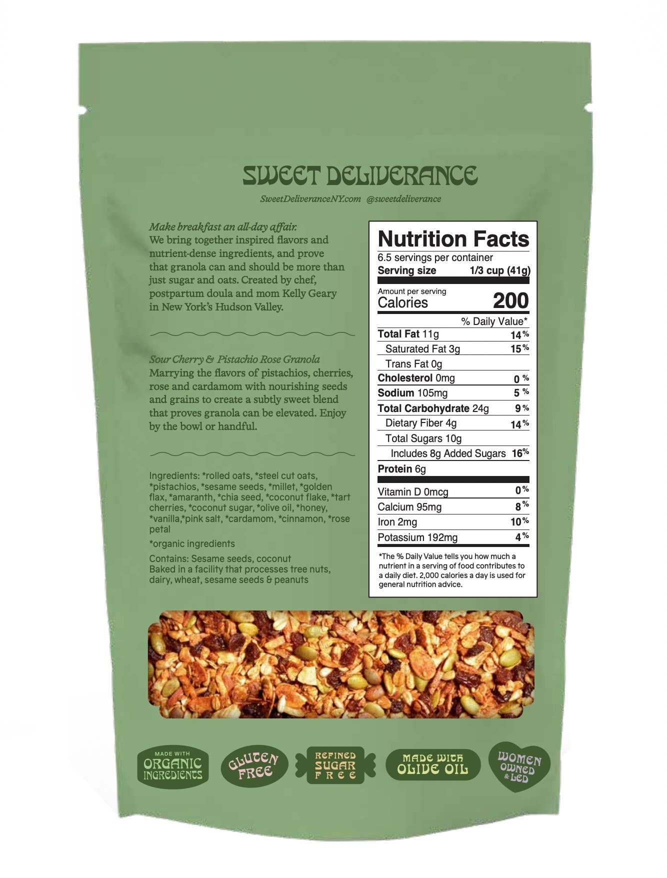 Sour Cherry & Pistachio Rose