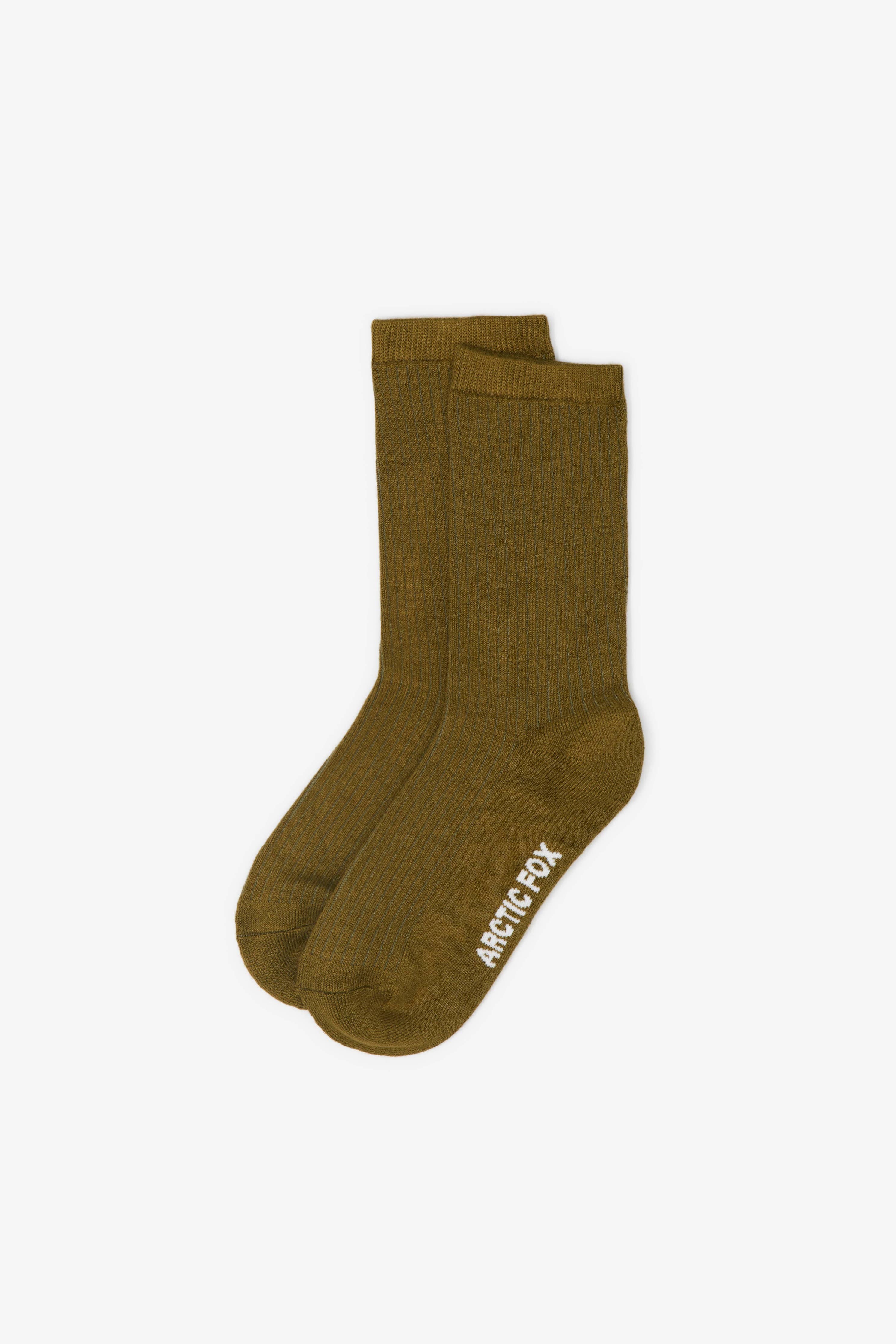 The Everyday Socks - 100% Bamboo - Khaki - FW25