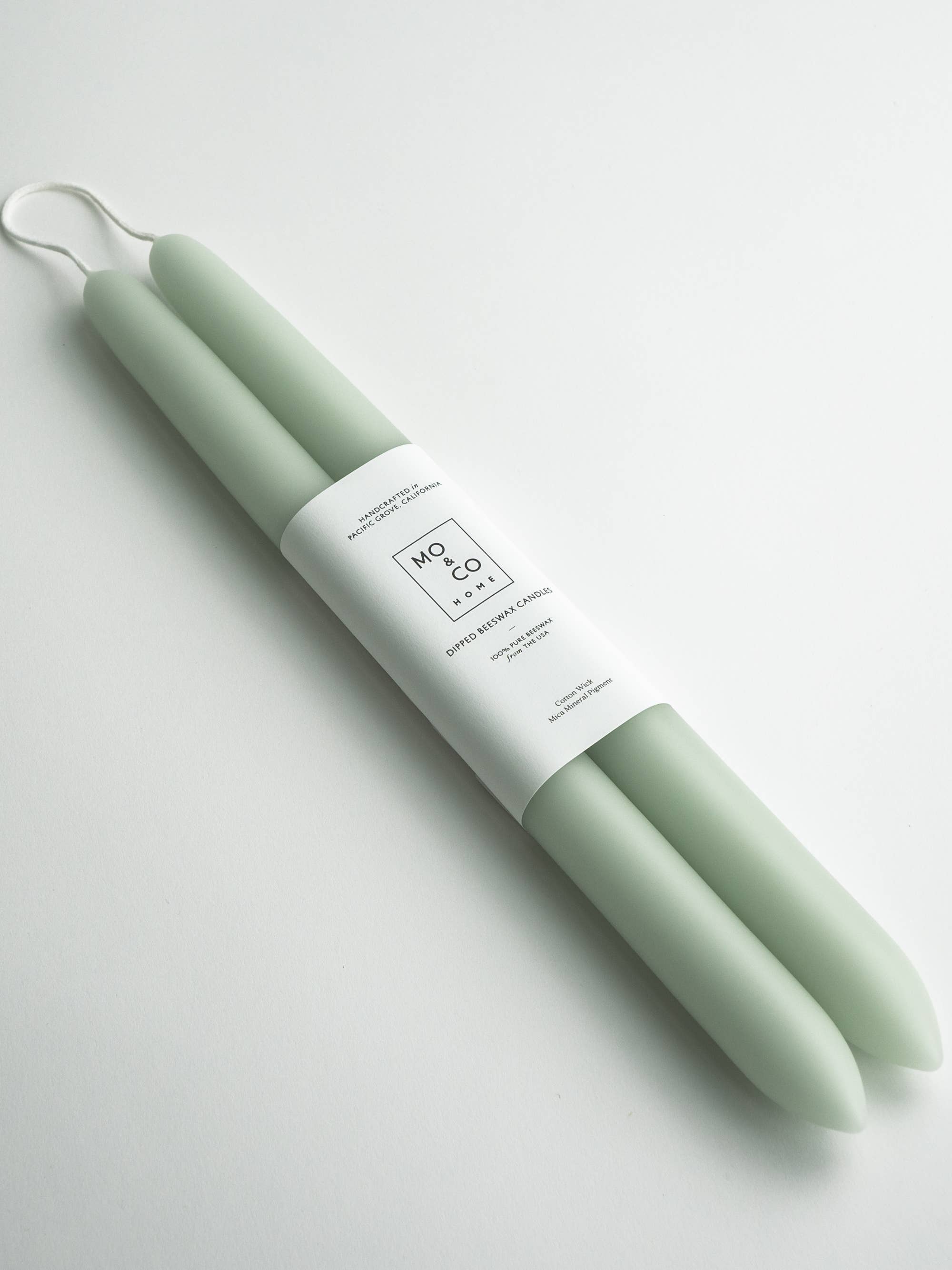 Beeswax Dipped Candles | Eucalyptus