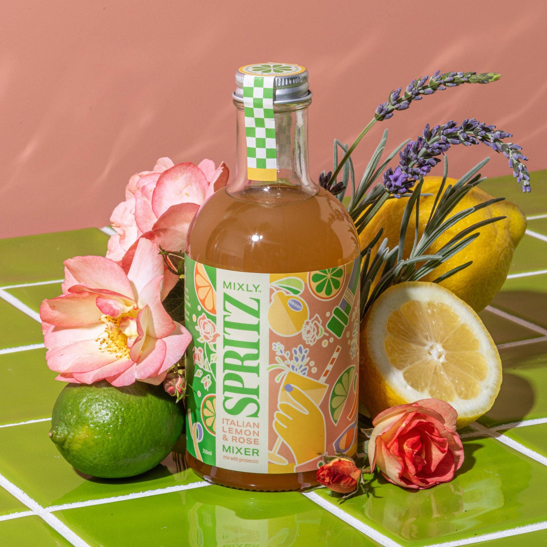 Italian Lemon & Rose Spritz Mixer