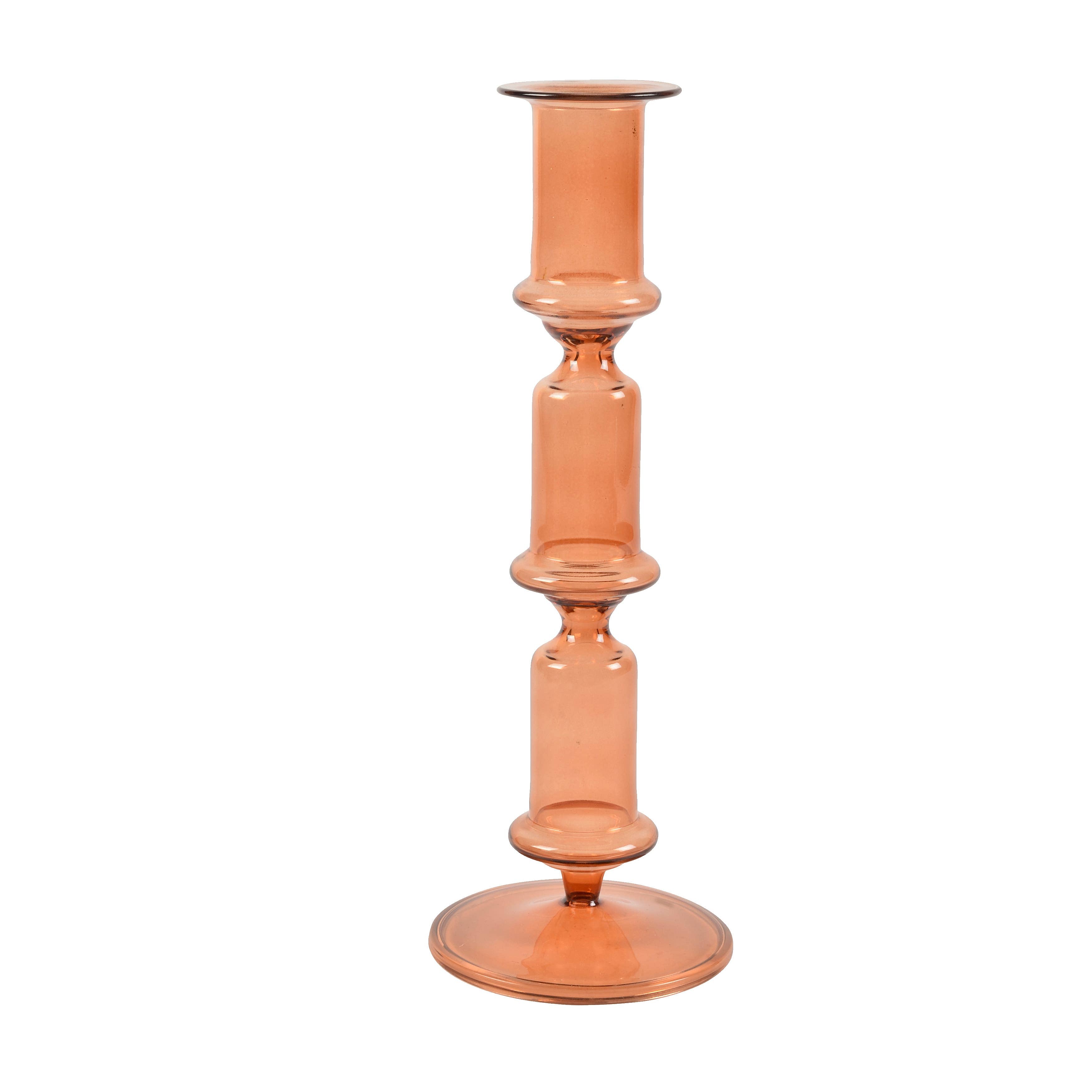 Vera candleholder amber
