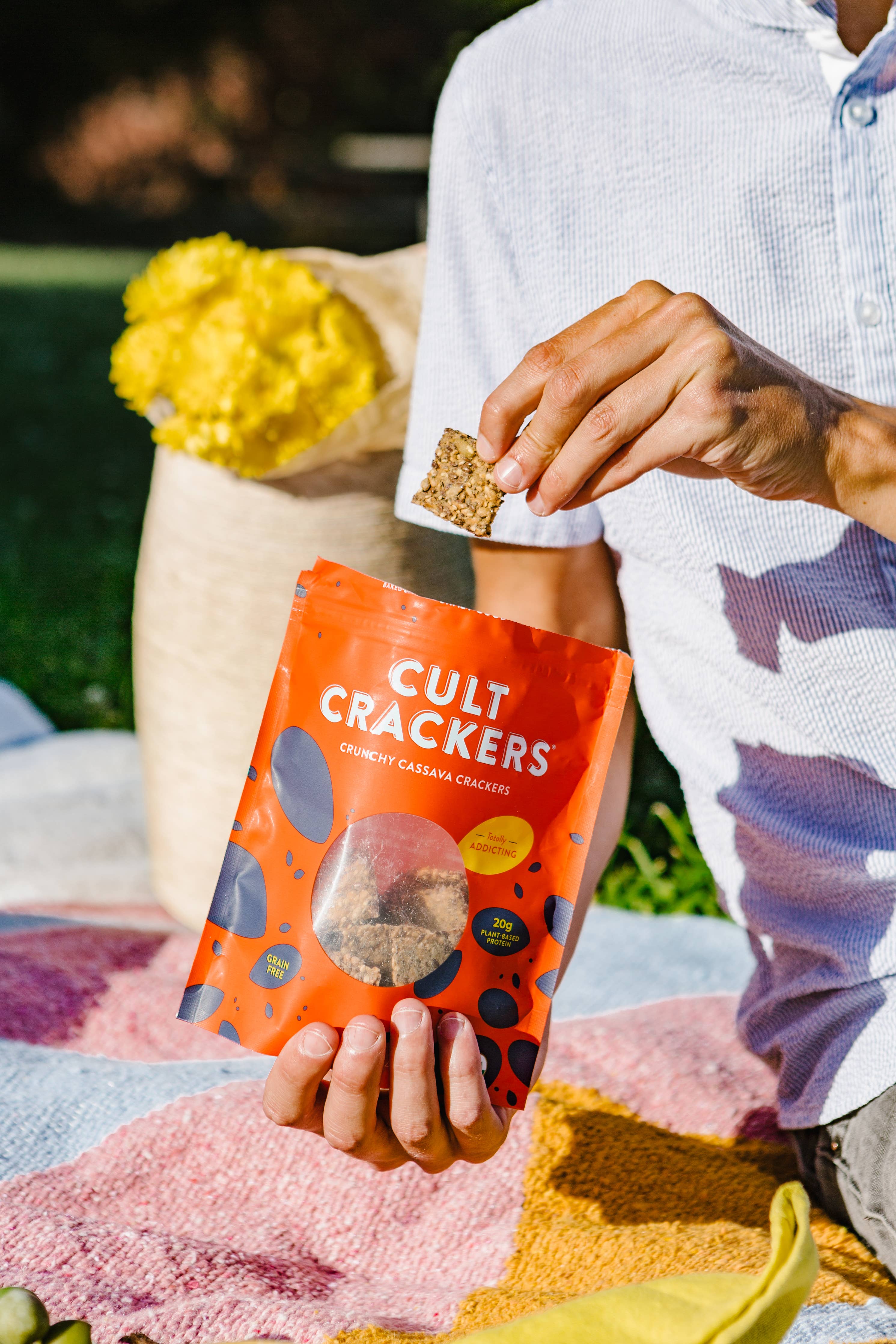 Cult Crunchy Cassava Crackers