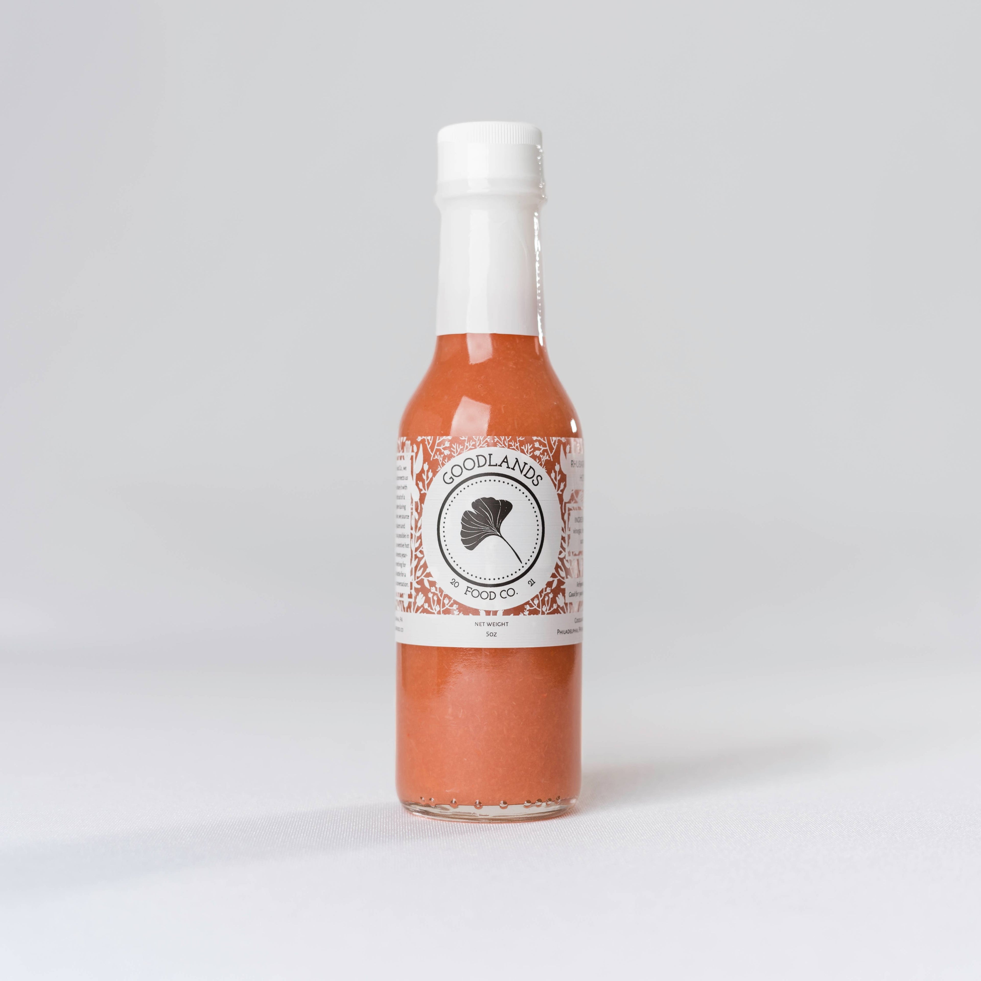 Rhubarb Habanero Hot Sauce