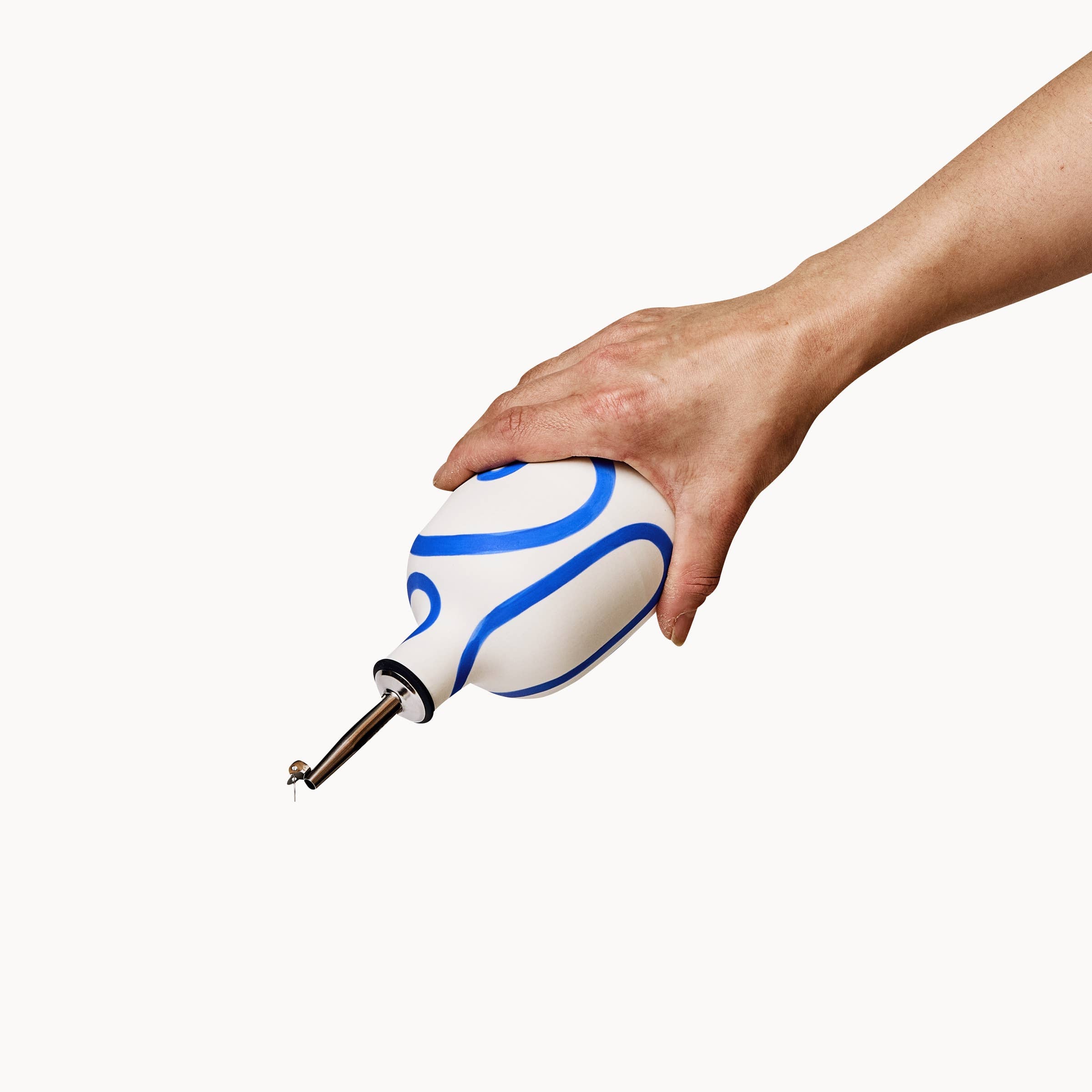 Oil / Vinegar Cruets - Cobalt Outline