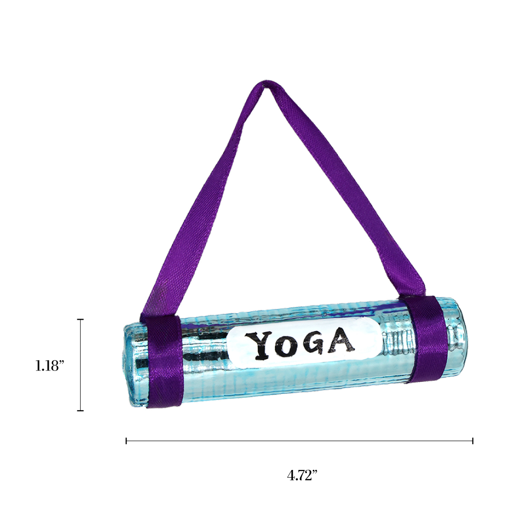 Yoga Mat, Handcrafted Ornament