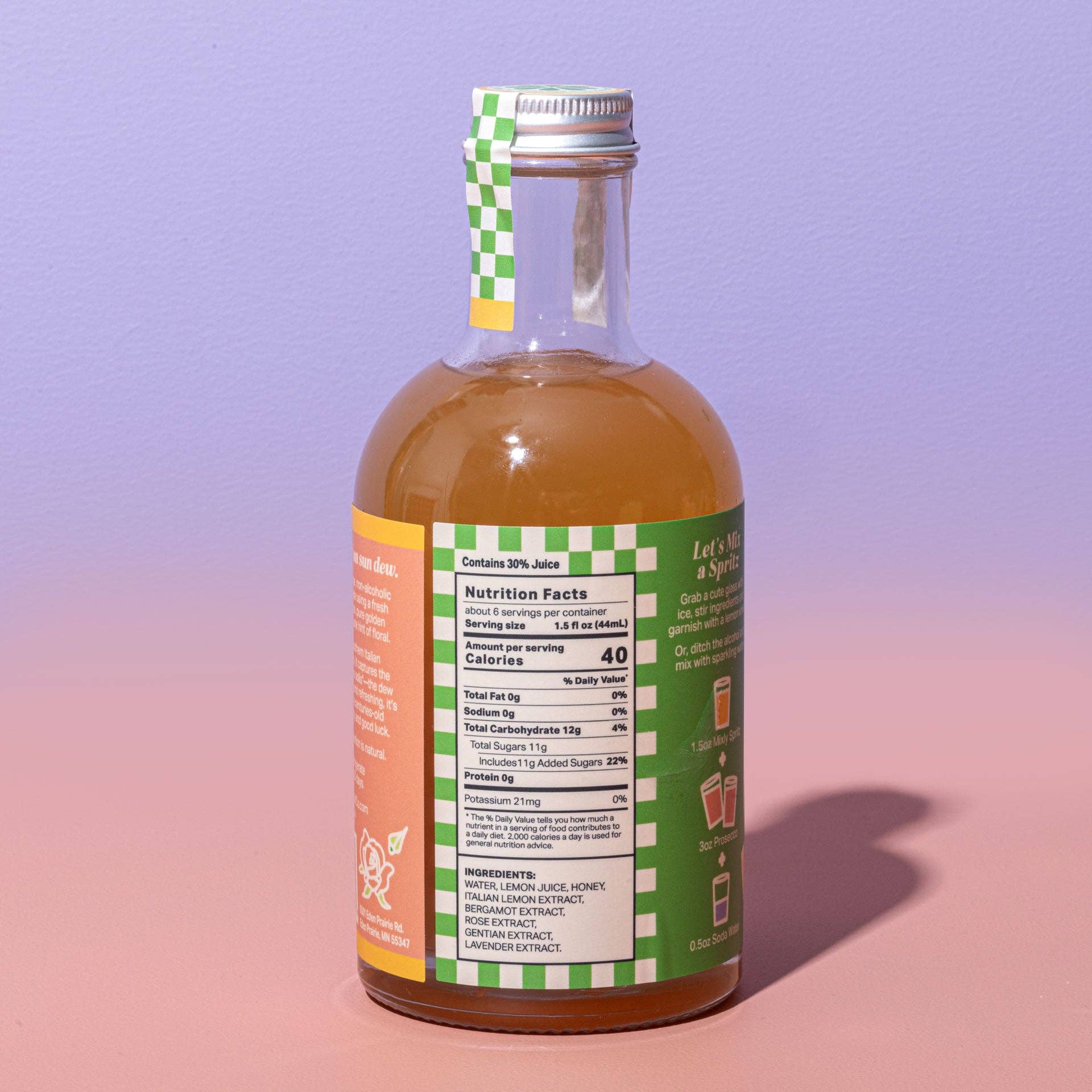 Italian Lemon & Rose Spritz Mixer