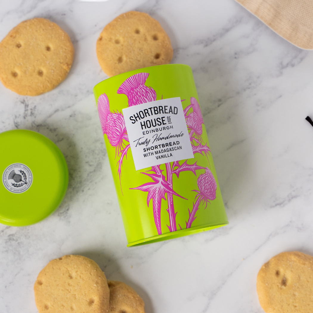 Shortbread House Madagascar Vanilla Tin