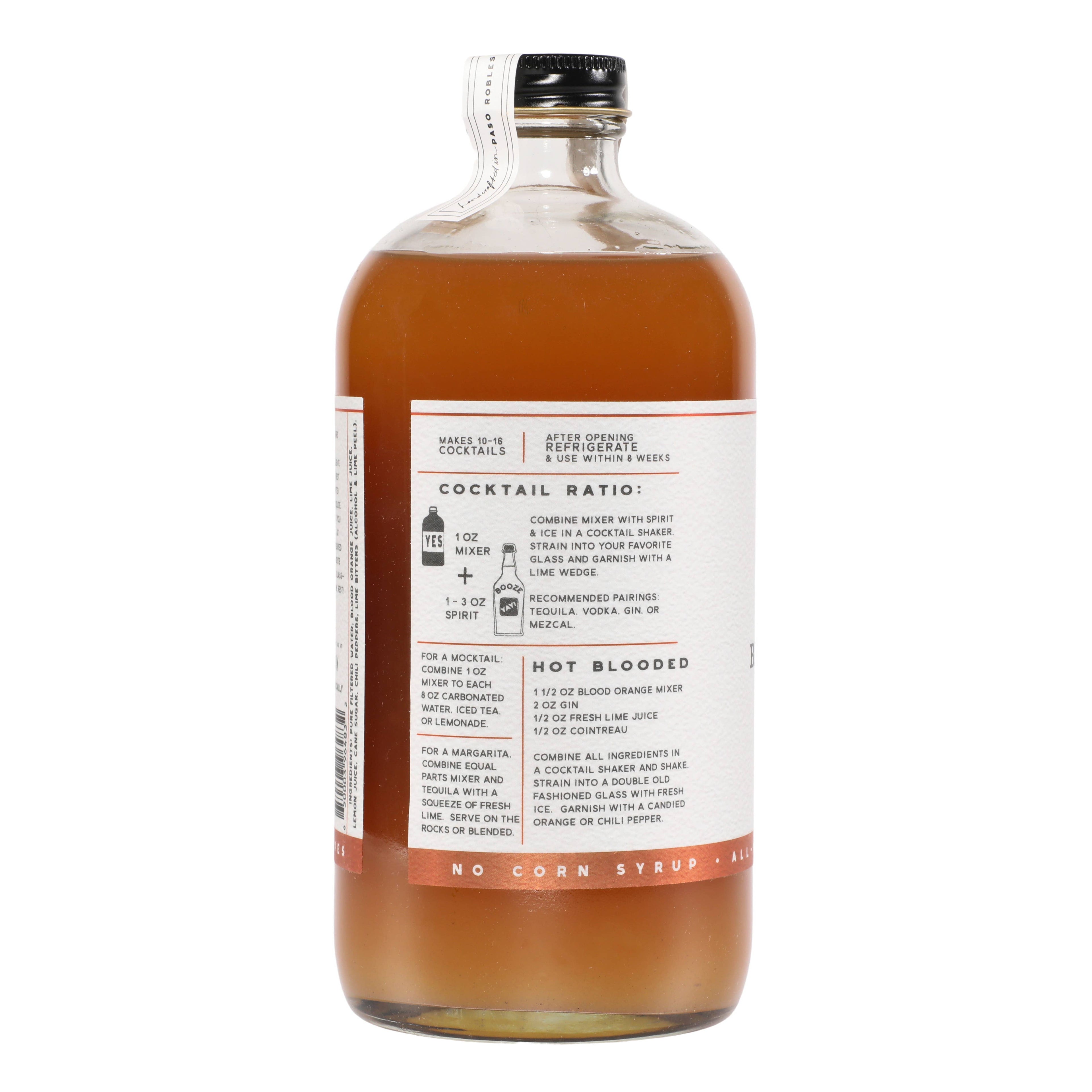 Blood Orange & Chili Pepper Cocktail Mixer