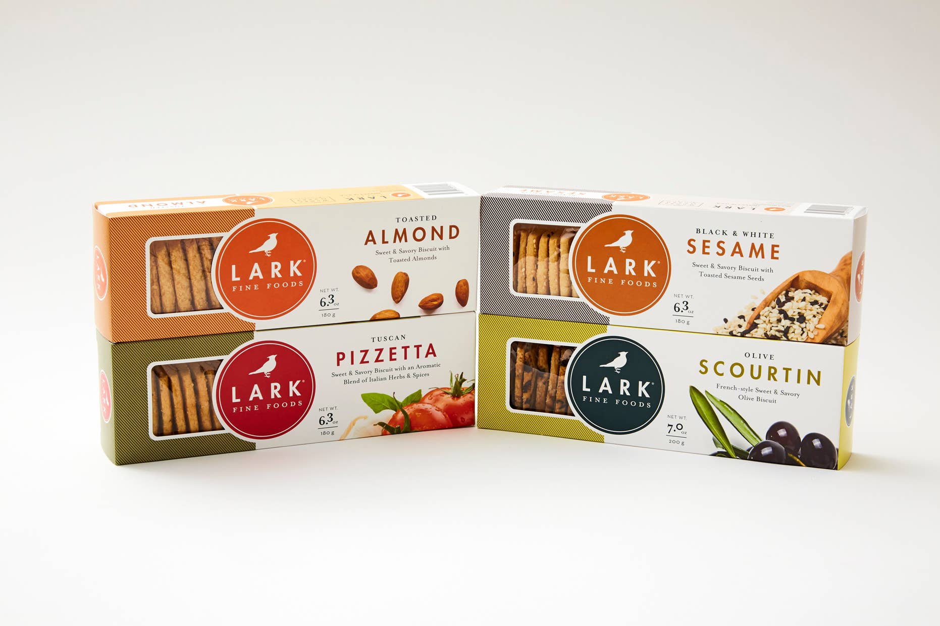 Black & White Sesame Savory Biscuit-6oz