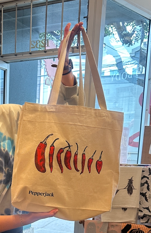 Pepperjack Tote Bag