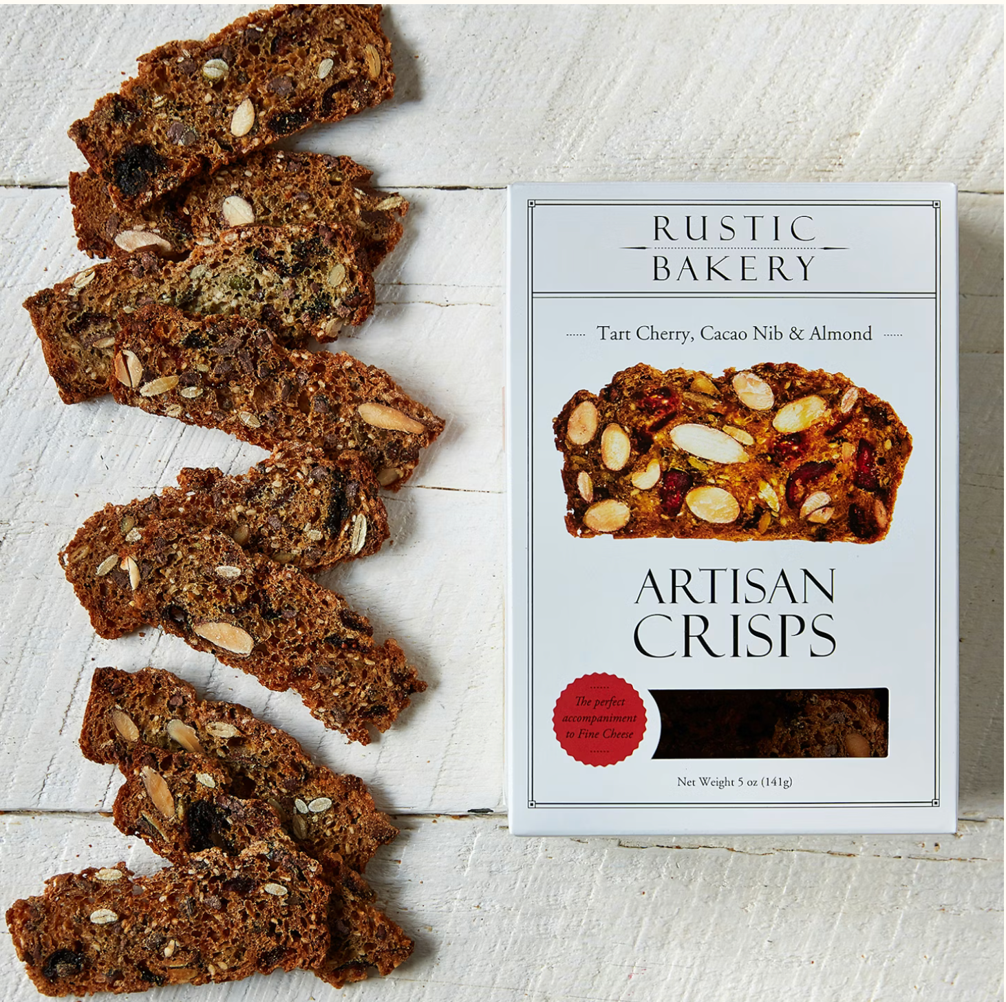 Tart Cherry, Cocao & Almond Artisan Crisps