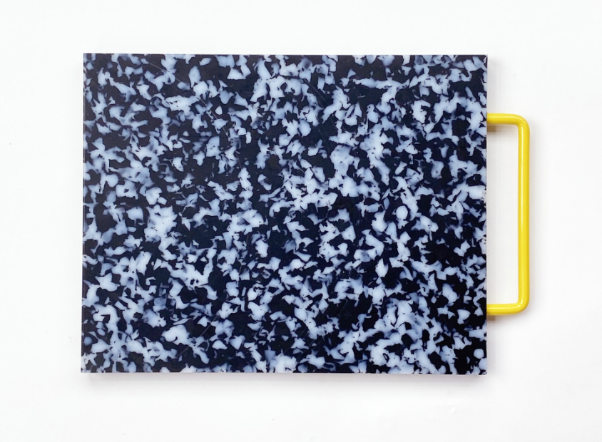 Fredericks and Mae Large Cutting Board-Black and White