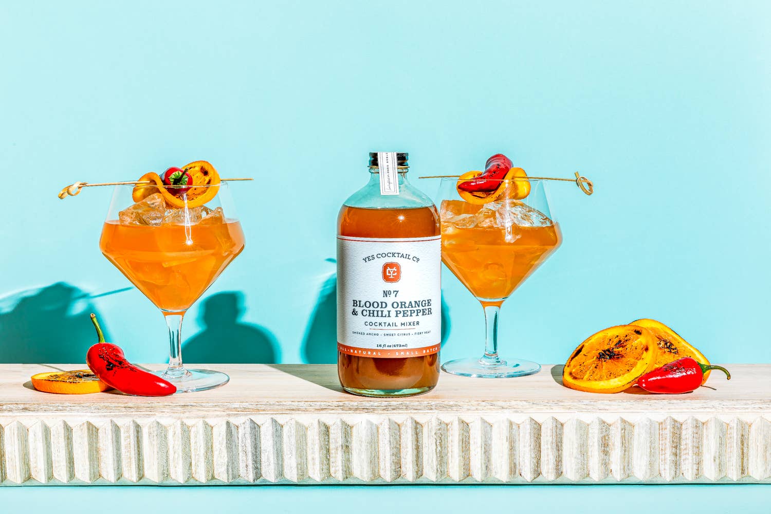 Blood Orange & Chili Pepper Cocktail Mixer