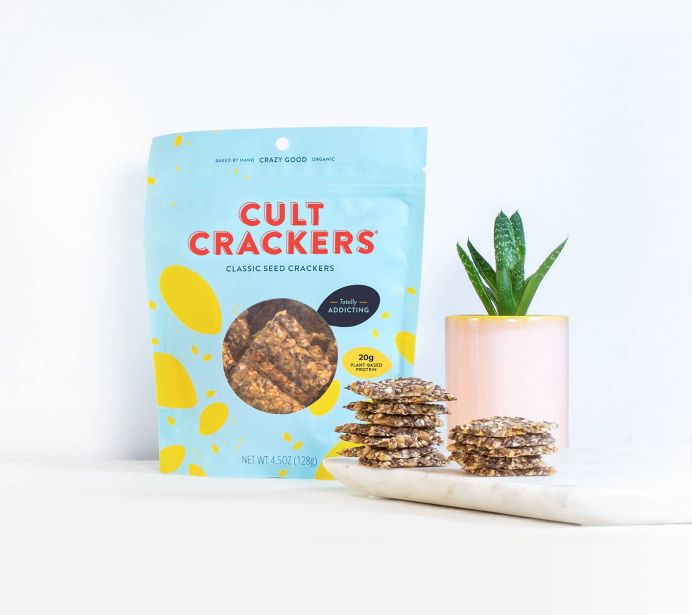 Cult Classic Seed Crackers- Gluten Free