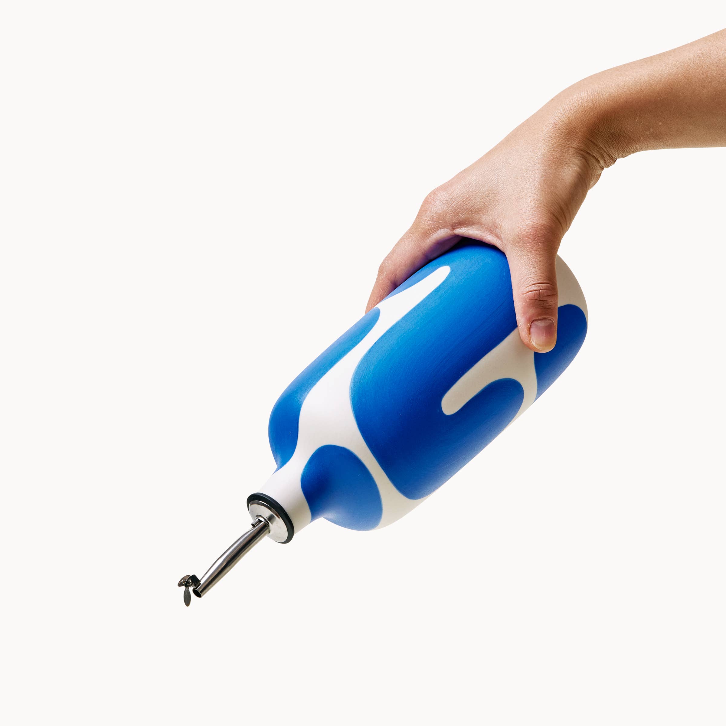 Oil / Vinegar Cruets - Cobalt Color Block