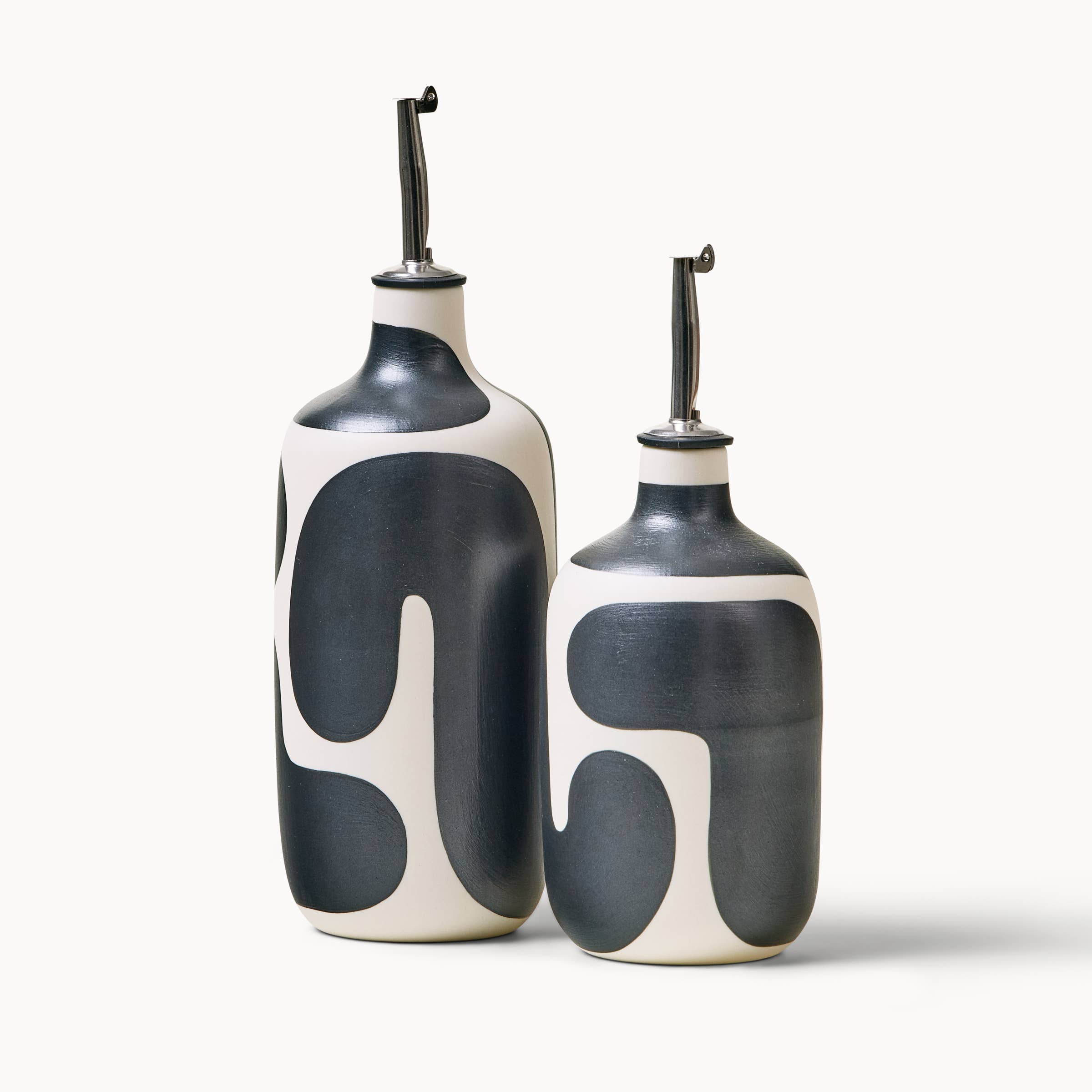 Oil / Vinegar Cruets - Black