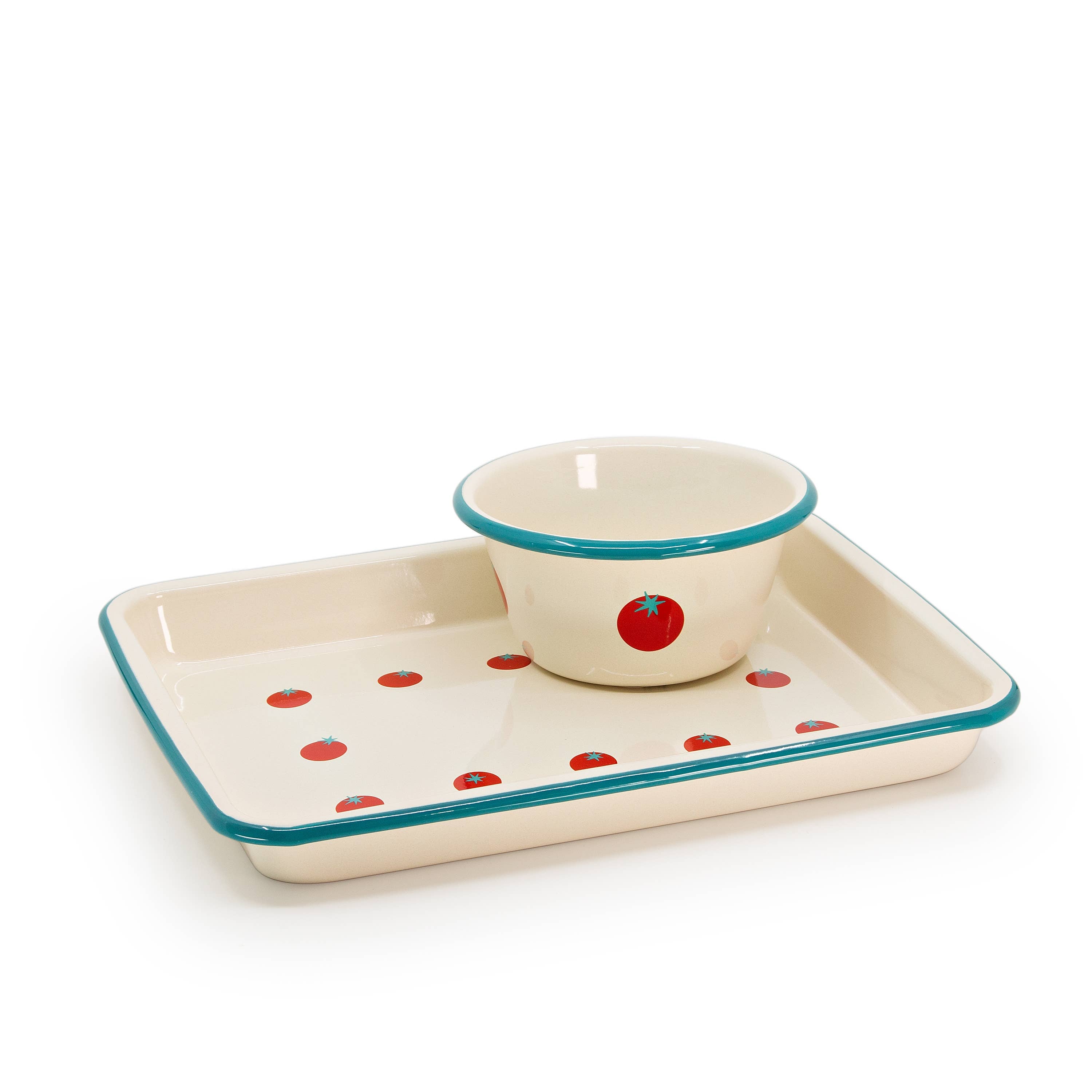 Dan Pelosi x CCH Tomato Enamelware Soup Bowl