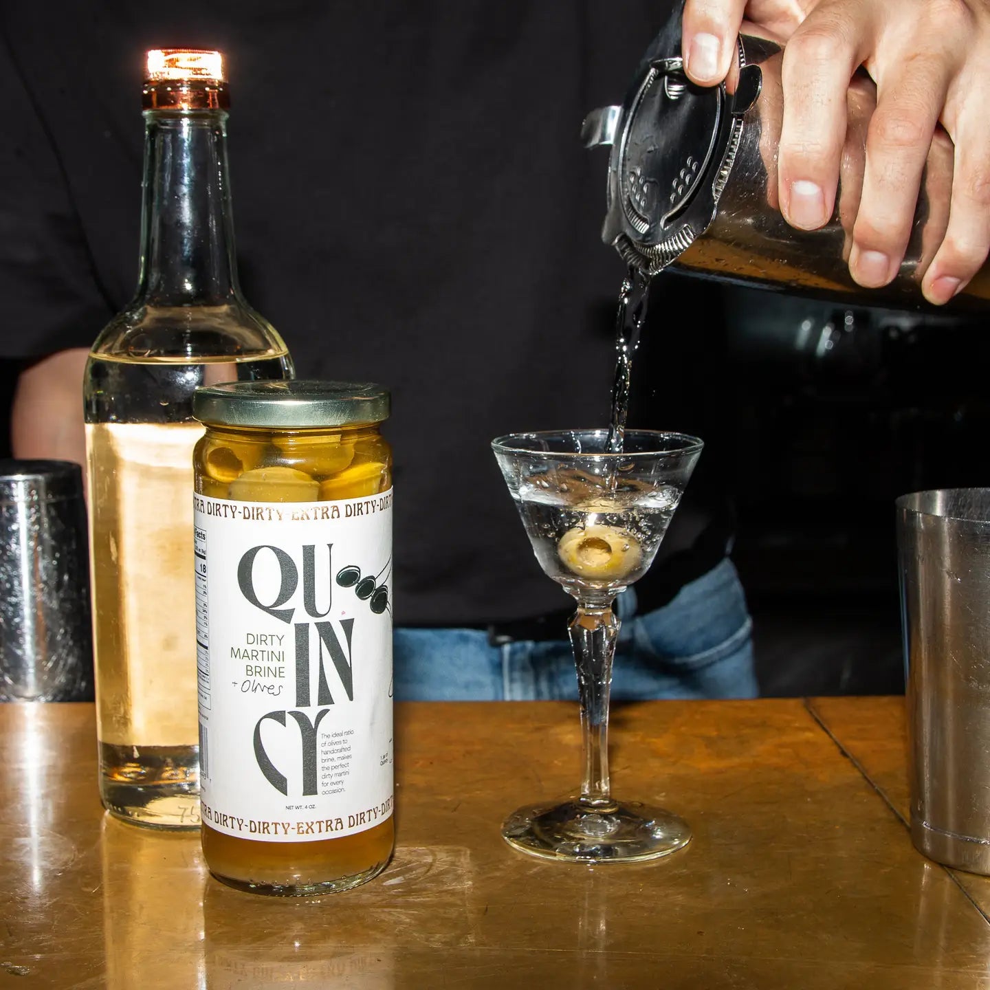 Quincy Jar (Olives & Martini Brine)