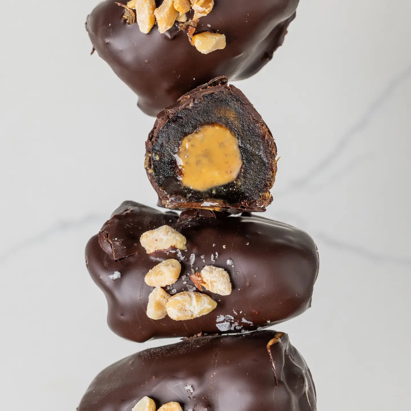 Peanut Butter Crunch- chocolate covered dates