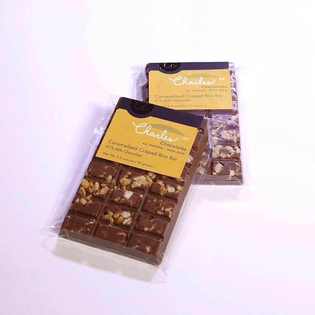 Caramelized Crisped Rice Bar Milk Chocolate