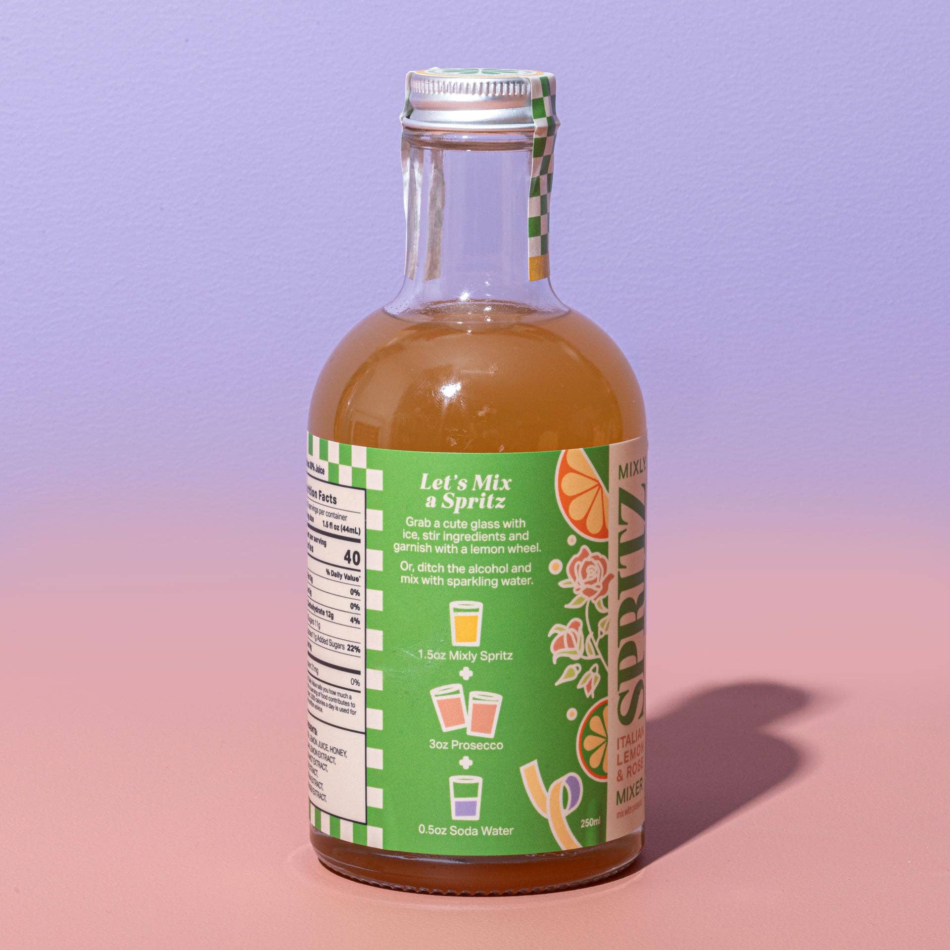 Italian Lemon & Rose Spritz Mixer