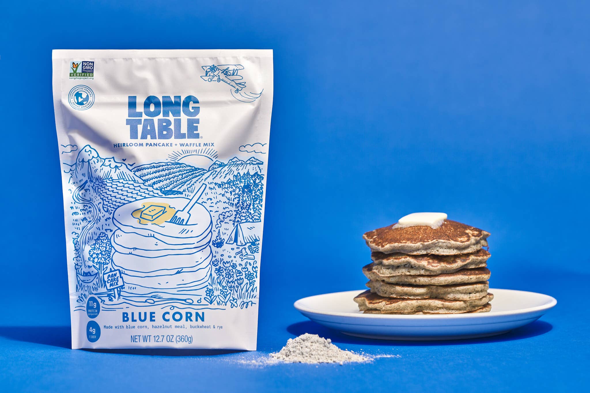 Blue Corn Pancake Mix