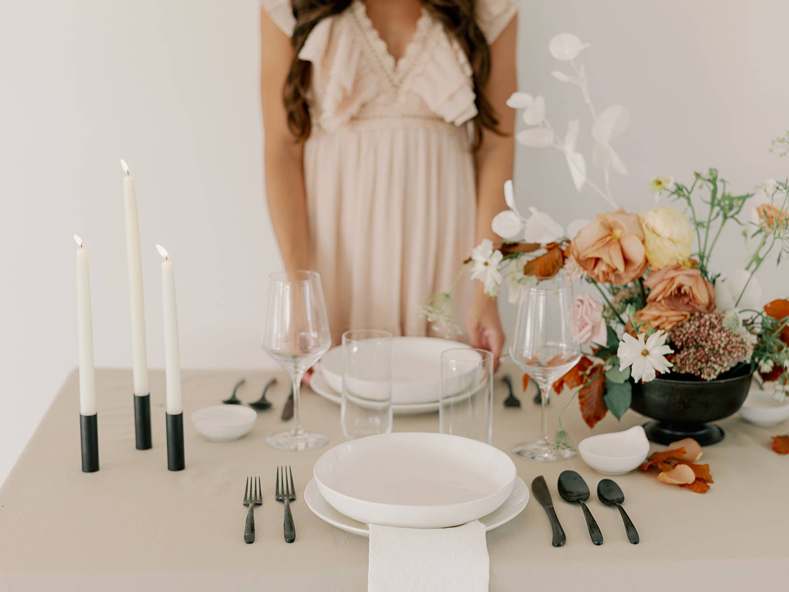 Beeswax Dipped Candles | Natural White