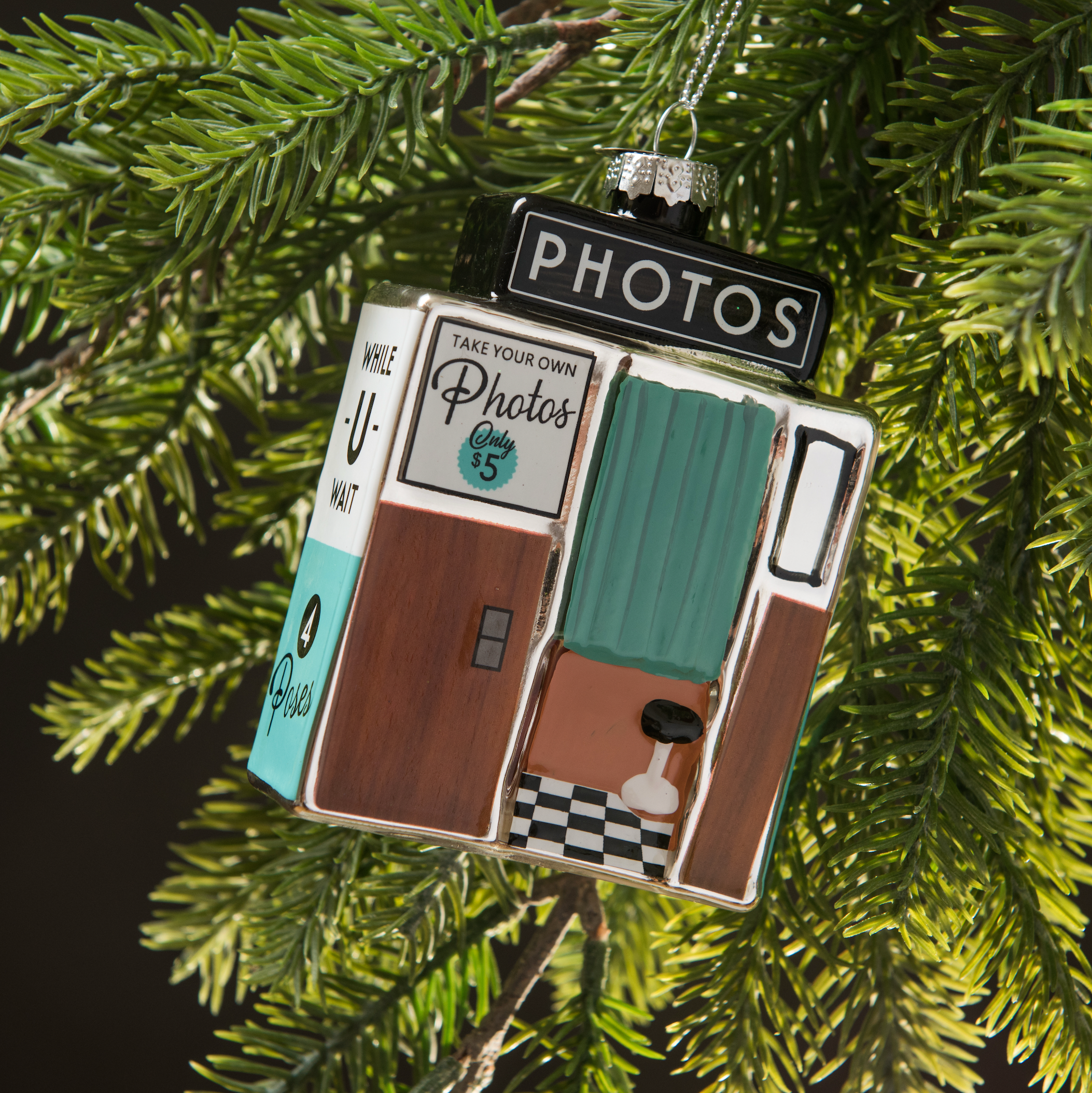 Photo Booth Holiday Ornament Christmas Decor