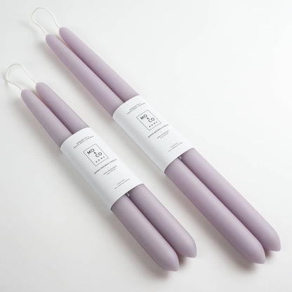 Beeswax Dipped Candles | Lavender
