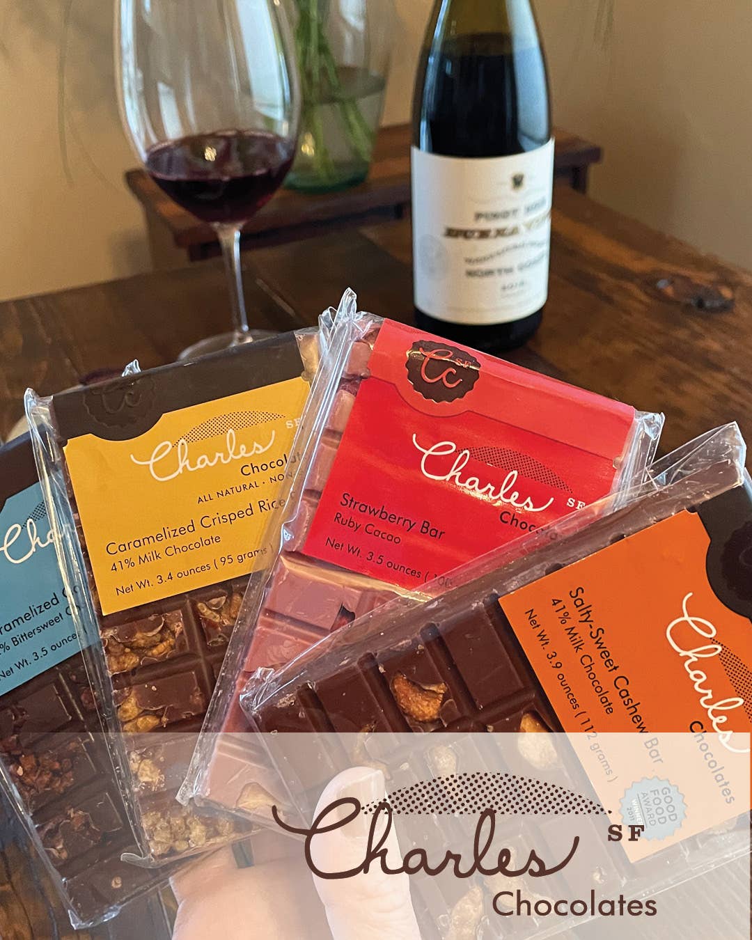 Ruby Cacao Raspberry Pistachio Bar