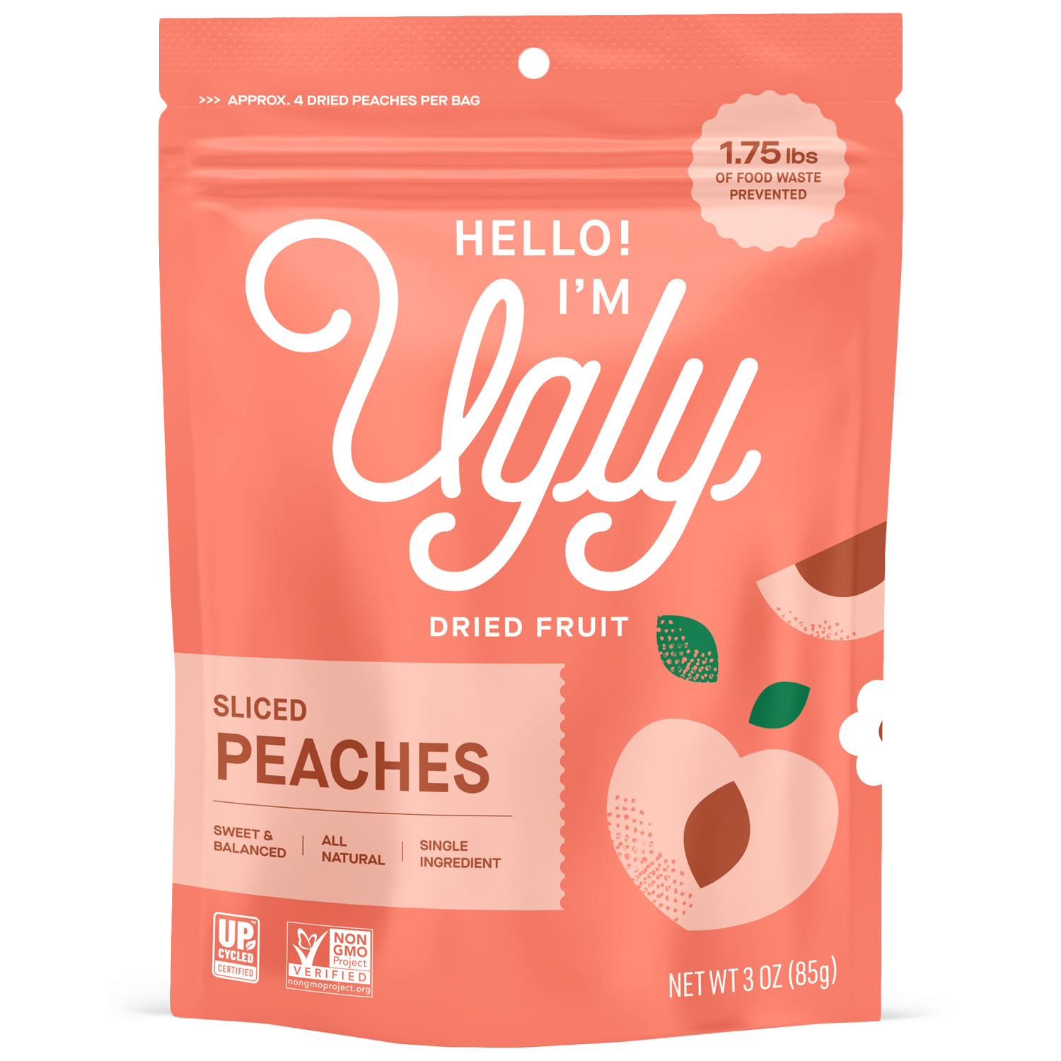 Dried &amp; Sliced Peaches