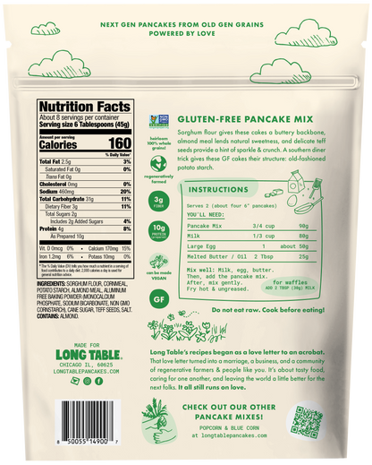 Gluten Free Pancake Mix