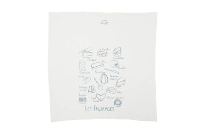 Les fromages Tea Towel
