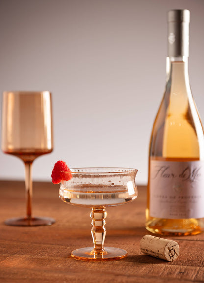 Vintage Coupe Glass