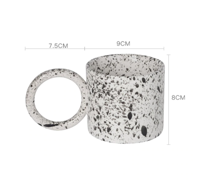 Nordic Mugs With Big Round Handle