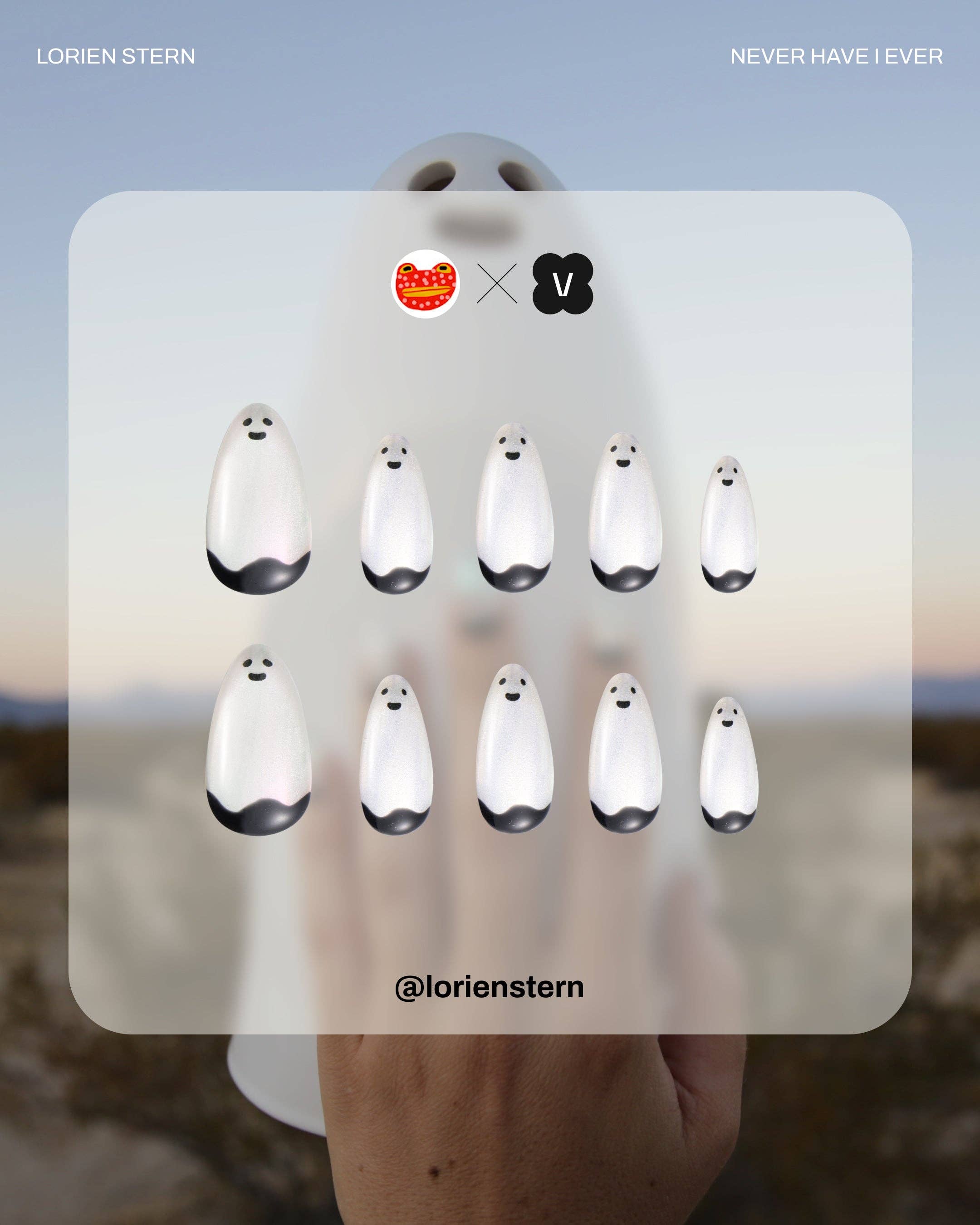 Lorien Stern Ghosts - Press-On Nail