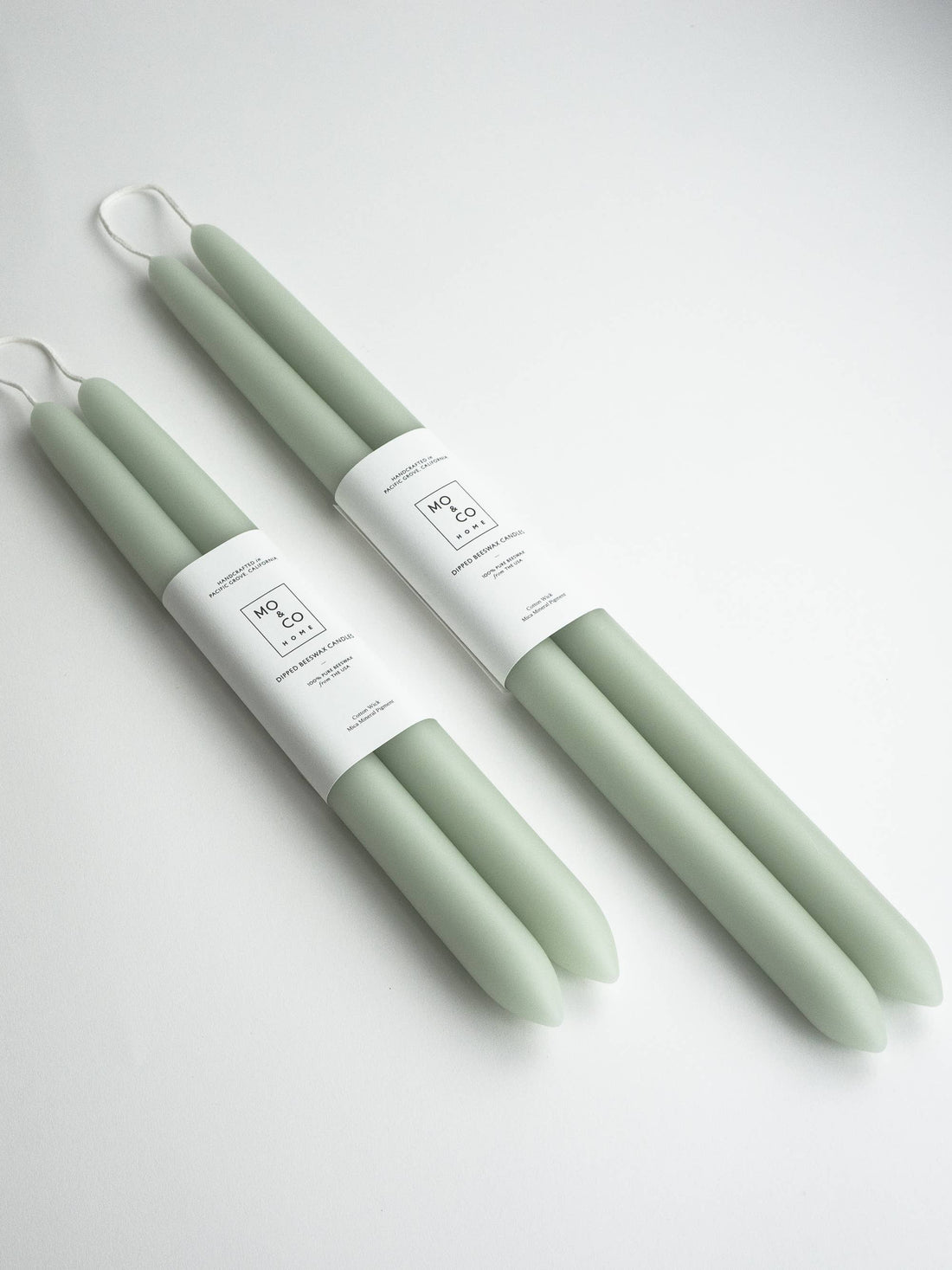 Beeswax Dipped Candles | Eucalyptus
