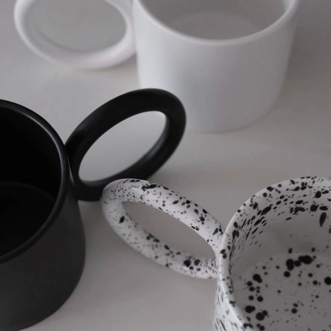 Nordic Mugs With Big Round Handle