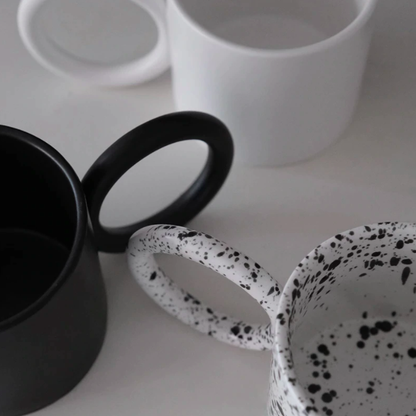 Nordic Mugs With Big Round Handle