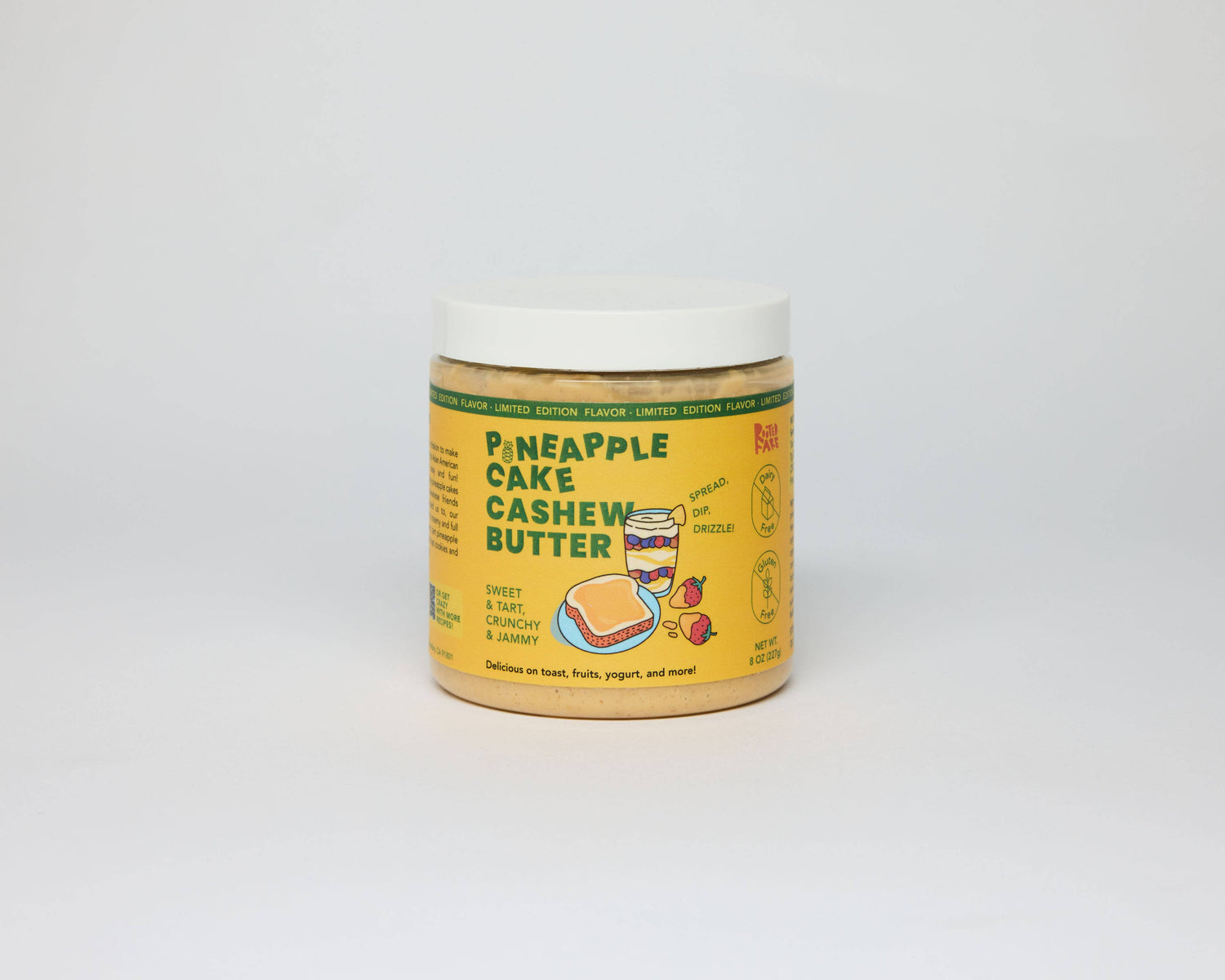 Pineapple Cake Cashew Butter