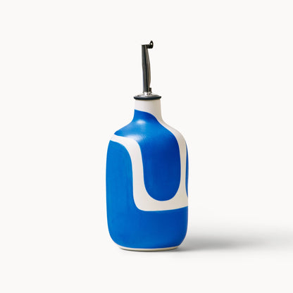 Oil / Vinegar Cruets - Cobalt Color Block