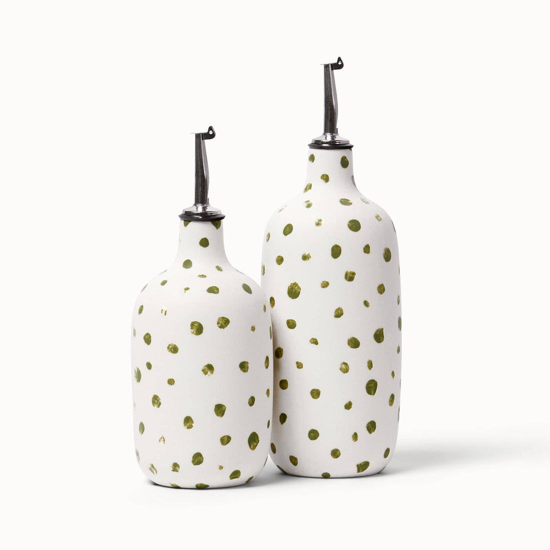 Oil / Vinegar Cruets - Meadow Speckled
