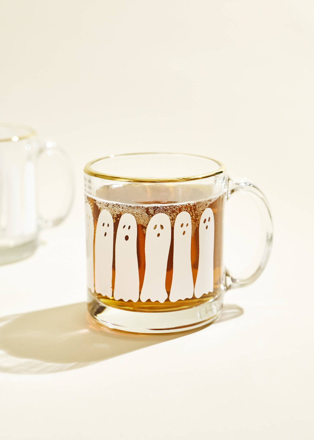 Ghost Gold Rimmed Coffee Mug