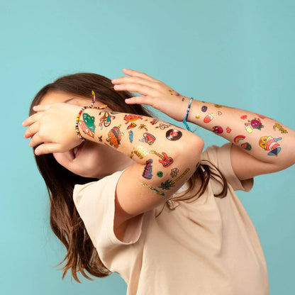 Kids temporary Tattoos - Surf &amp; skate