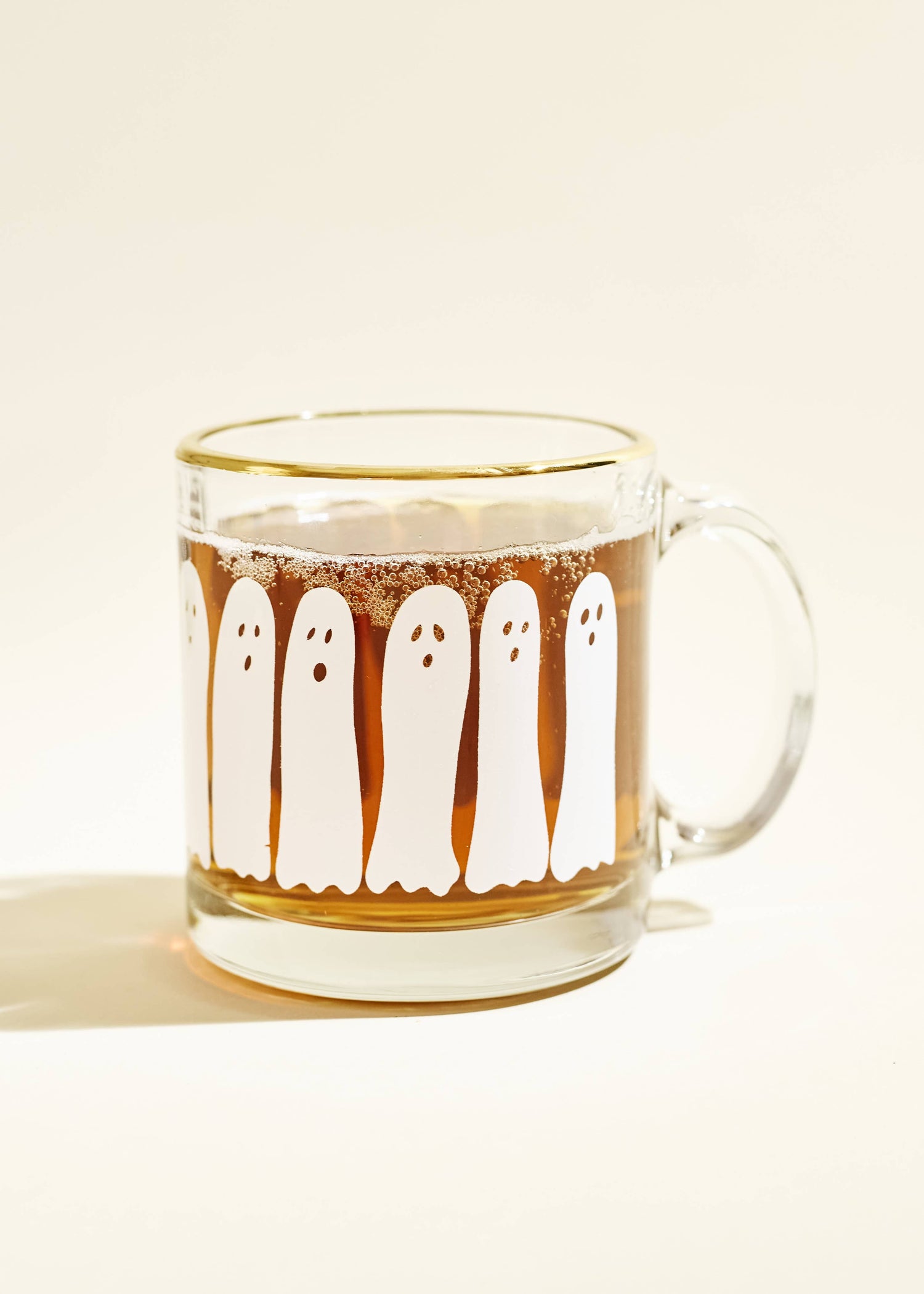 Ghost Gold Rimmed Coffee Mug
