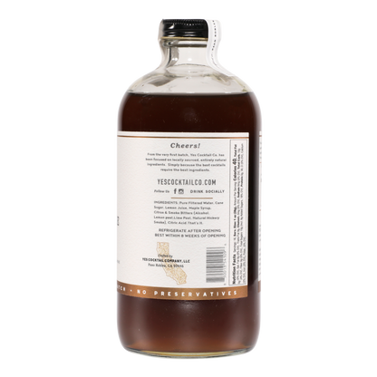 Smoked Maple Sour Cocktail Mixer