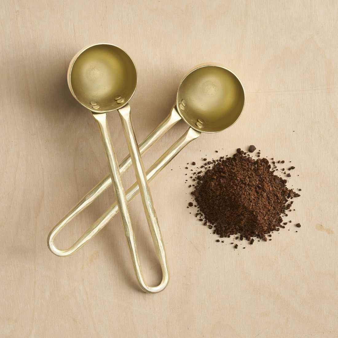 Forge Brass Coffee Scoop