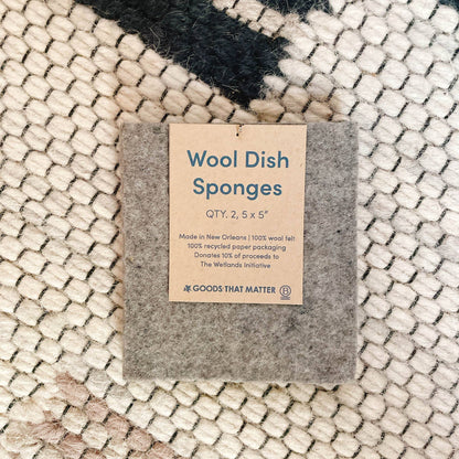 Wool Eco Dish Sponges