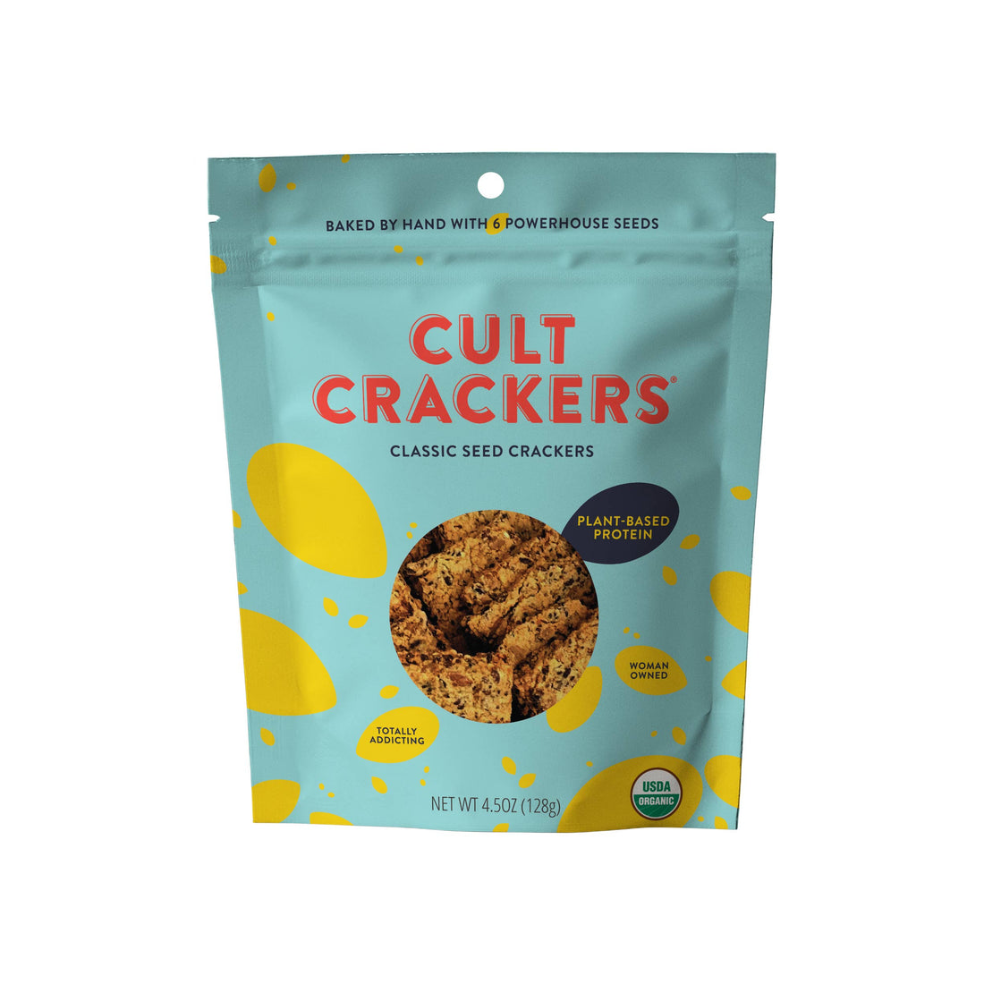 Cult Classic Seed Crackers- Gluten Free
